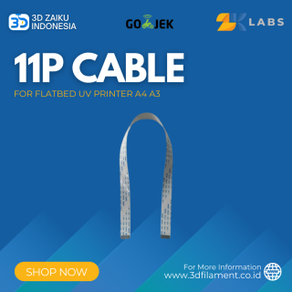 ZKLabs 11P Cable Replacement for Flatbed UV Printer A4 A3
